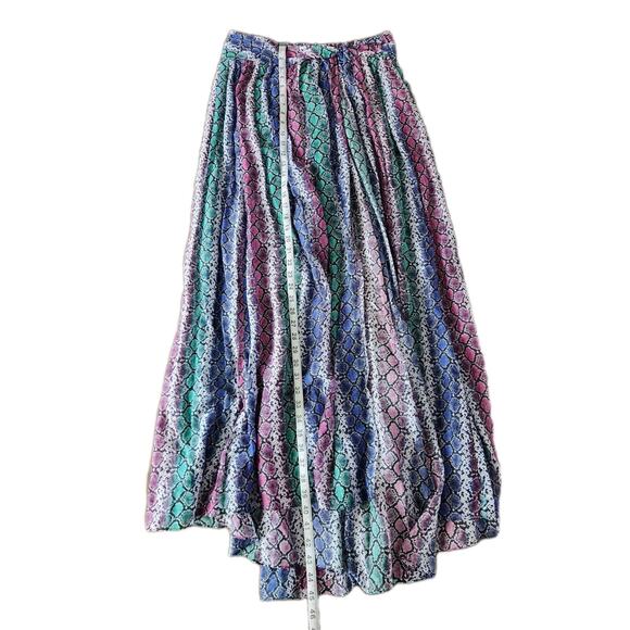 Nwt Caroline Constas Hera Multi Snake Print Silk Blend Cover up Skirt Size Small - Picture 10 of 10